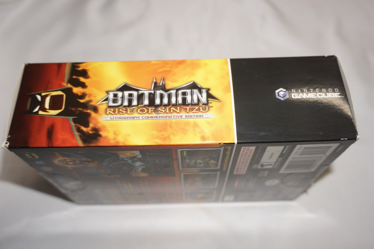 Batman: Rise of Sin Tzu Lithograph Commemorative (Nintendo Gamecube) NEW Sealed