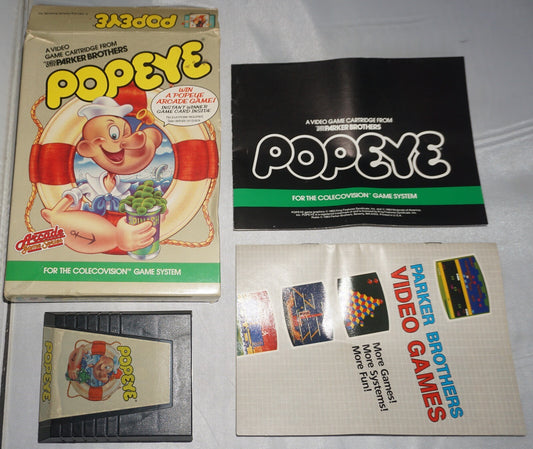 Popeye (Colecovision) Complete In Box