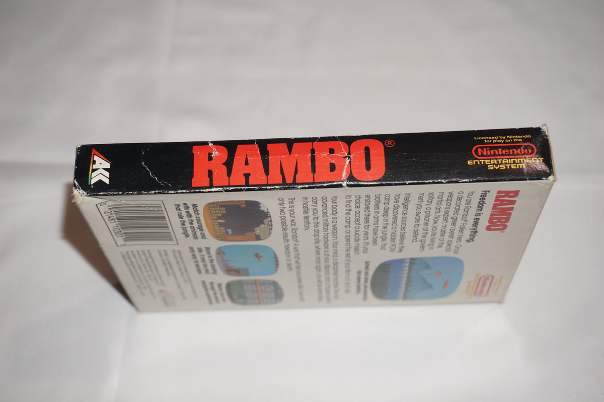 Rambo (Nintendo NES) Complete in Box CIB