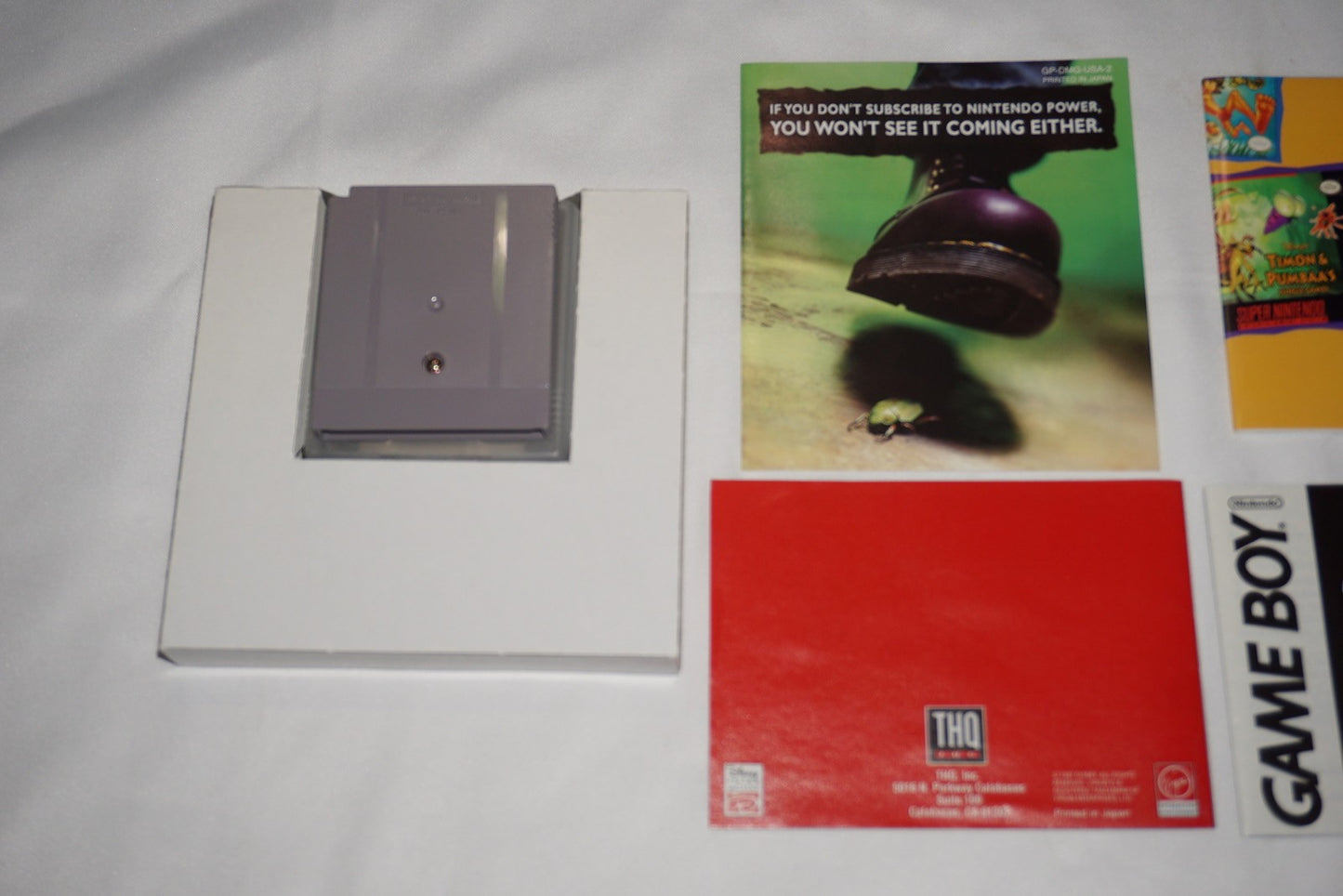 Aladdin (Nintendo Game Boy) Complete in Box CIB