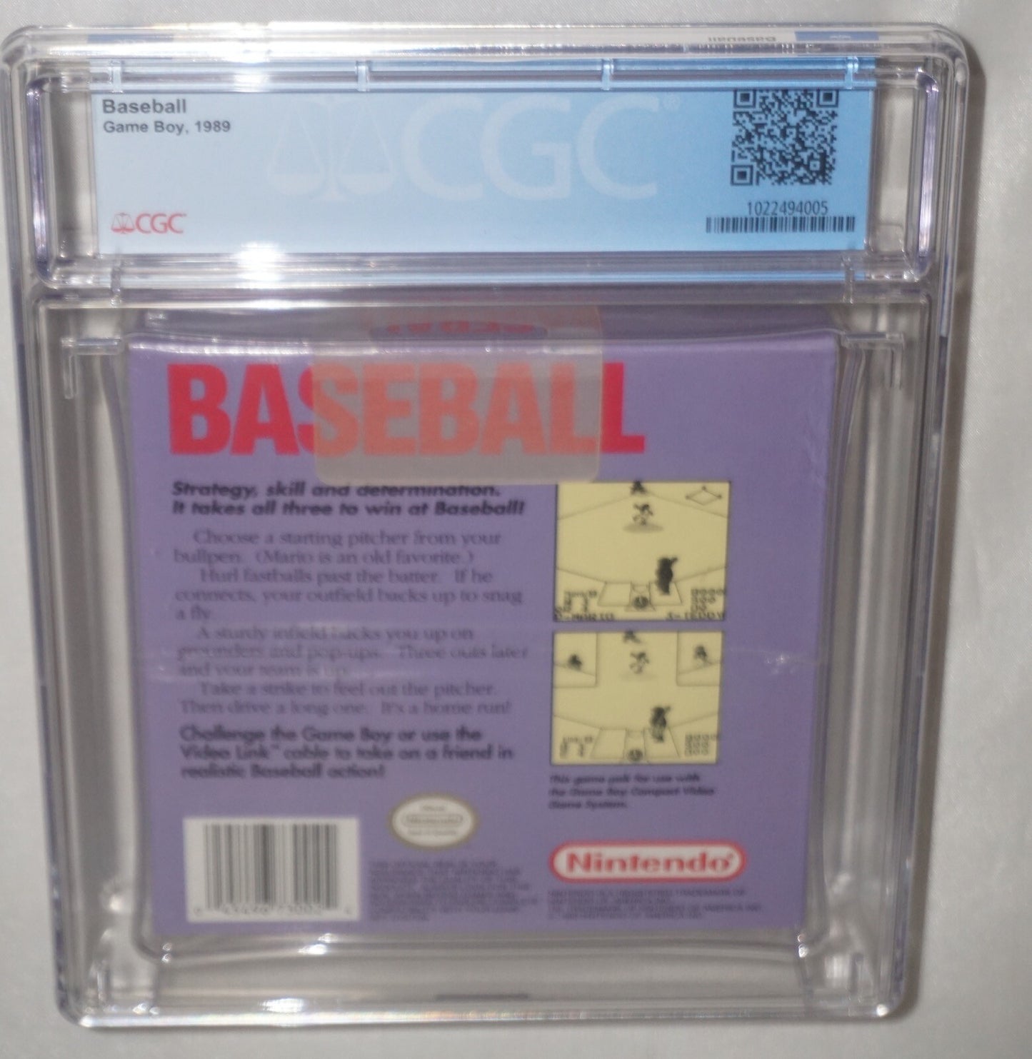 Baseball (Nintendo Game Boy Gameboy) CGC 9.8 A+ NEW Sealed