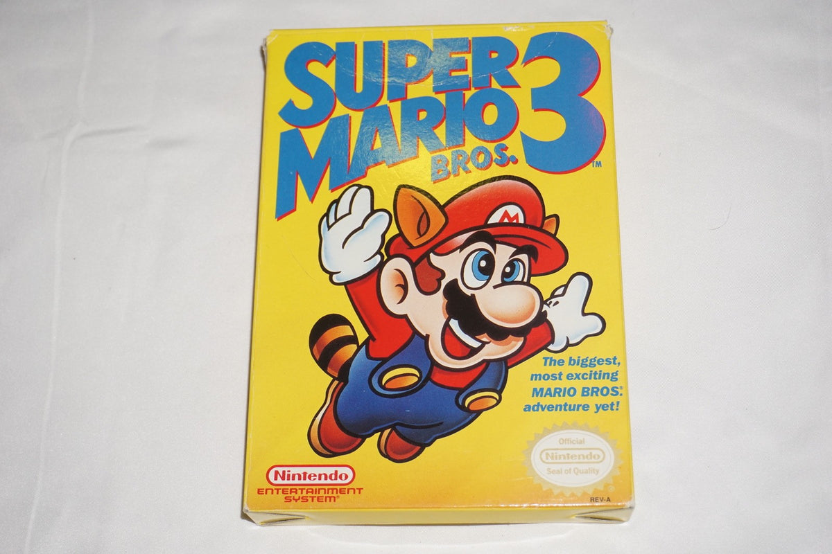 Super Mario Bros 3 (Nintendo NES) Complete in Box CIB