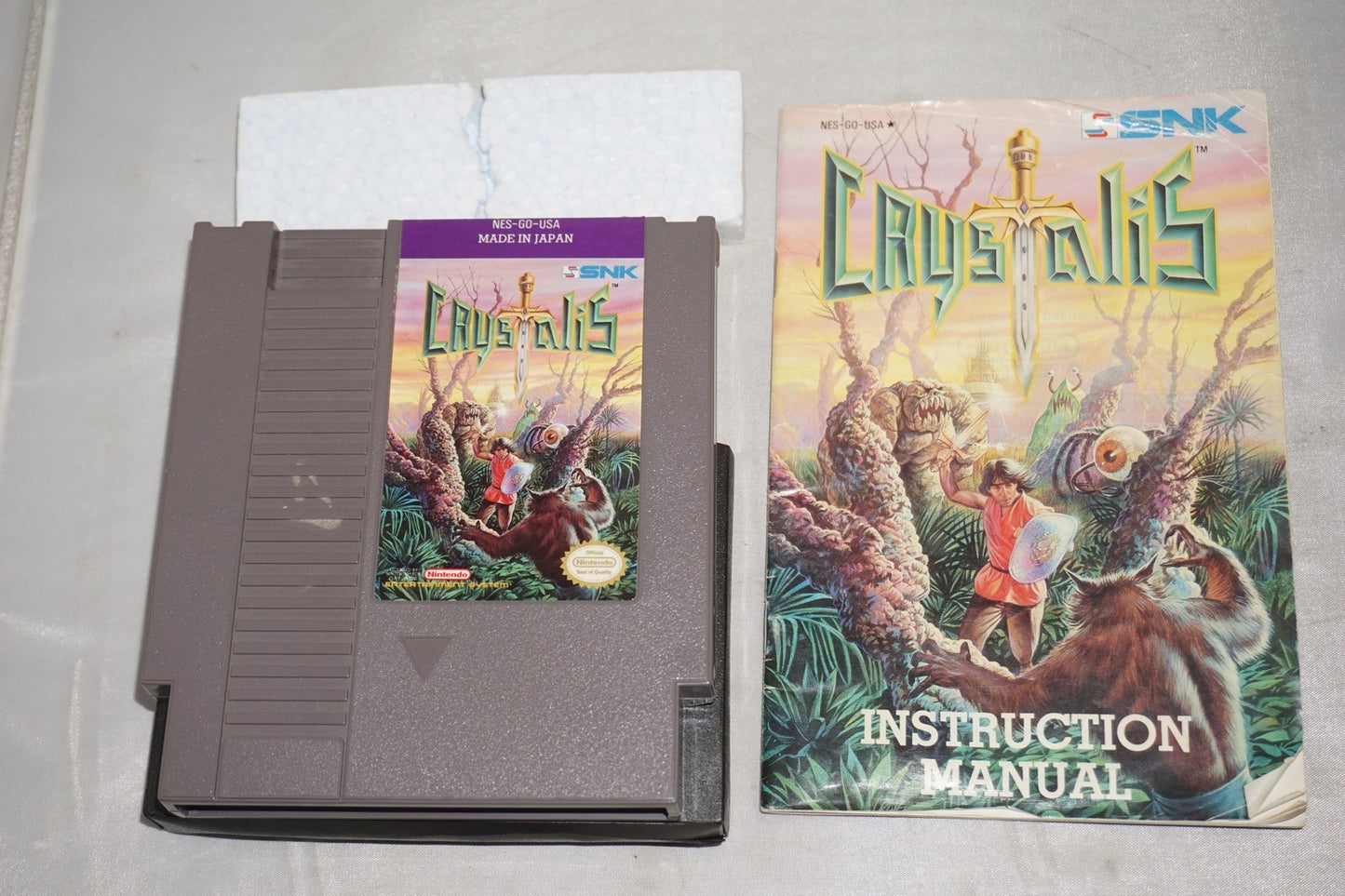 Crystalis (Nintendo NES) Complete in Box CIB