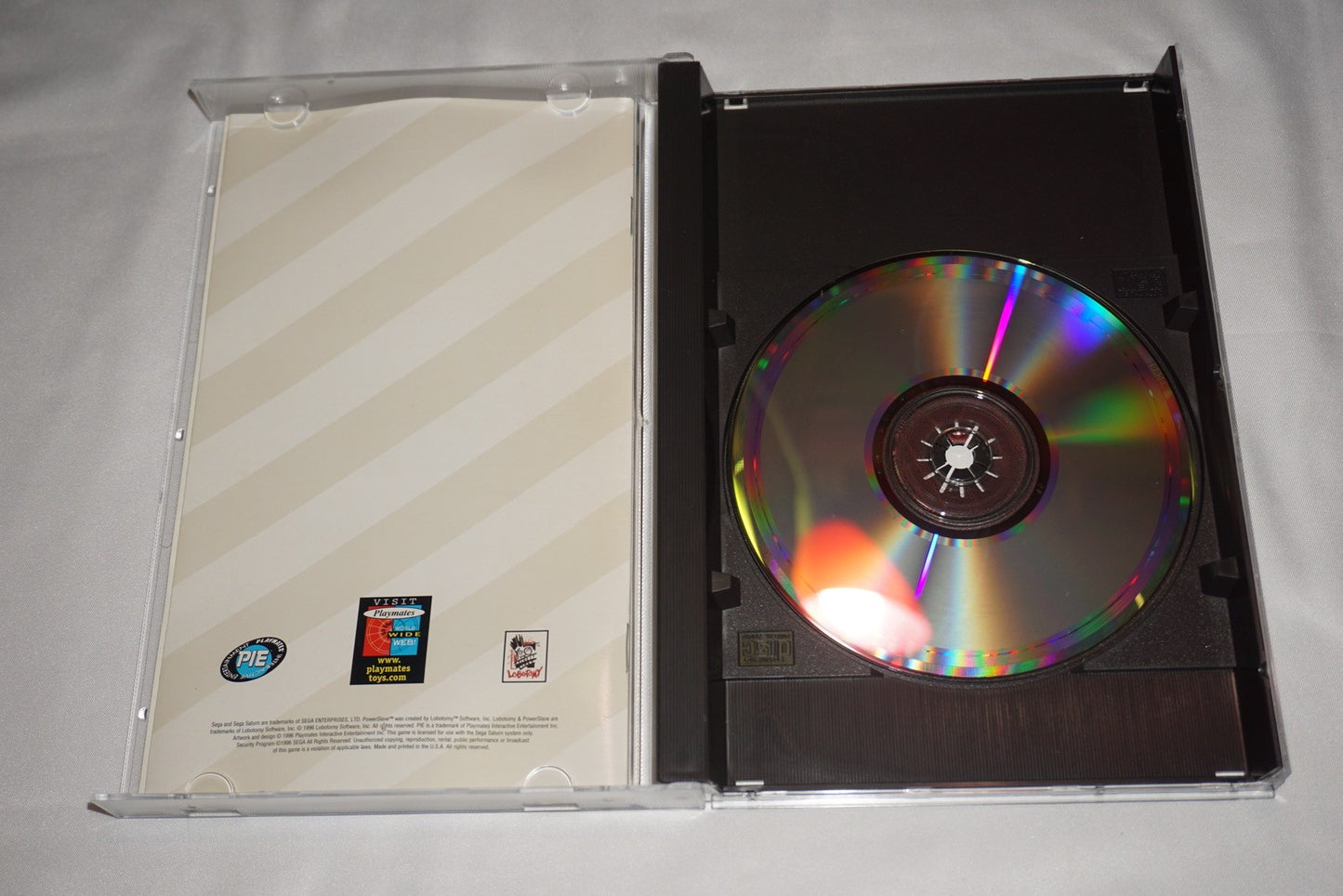Powerslave (Sega Saturn) Complete w/ Reg Card