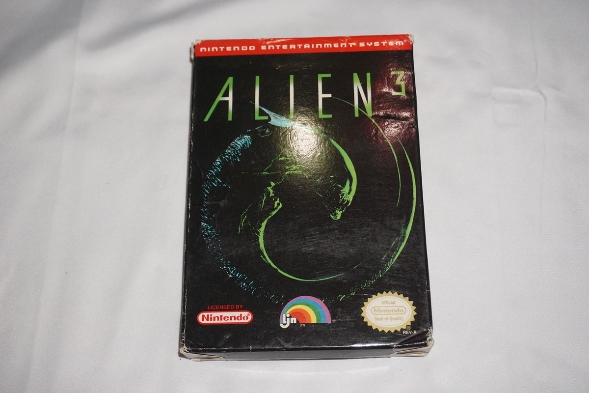 Alien 3 (Nintendo NES) Complete w/ Reg Poster CIB