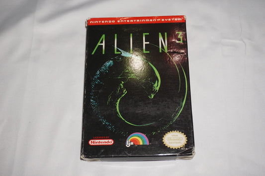 Alien 3 (Nintendo NES) Complete w/ Reg Poster CIB