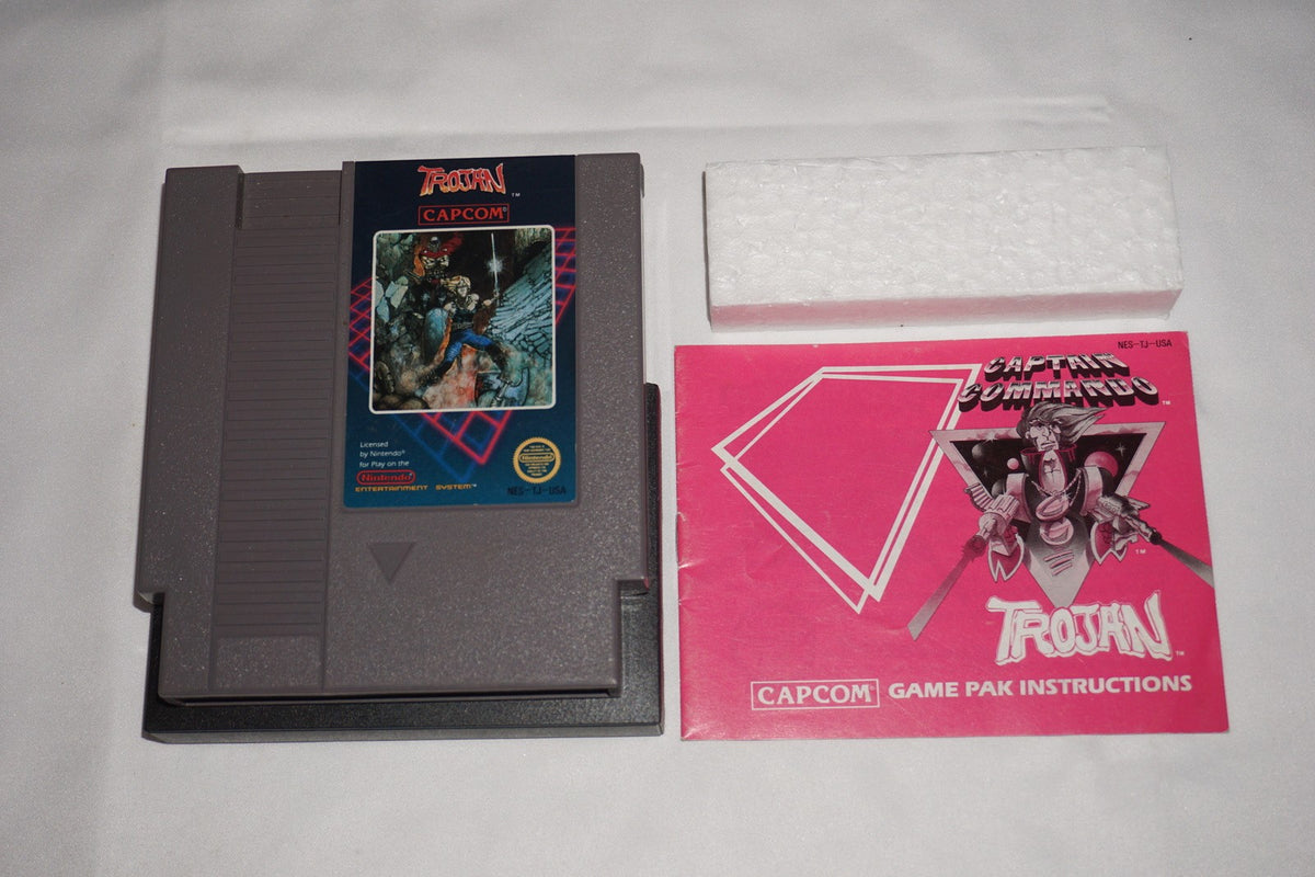 Trojan (Nintendo NES) Complete in Box CIB