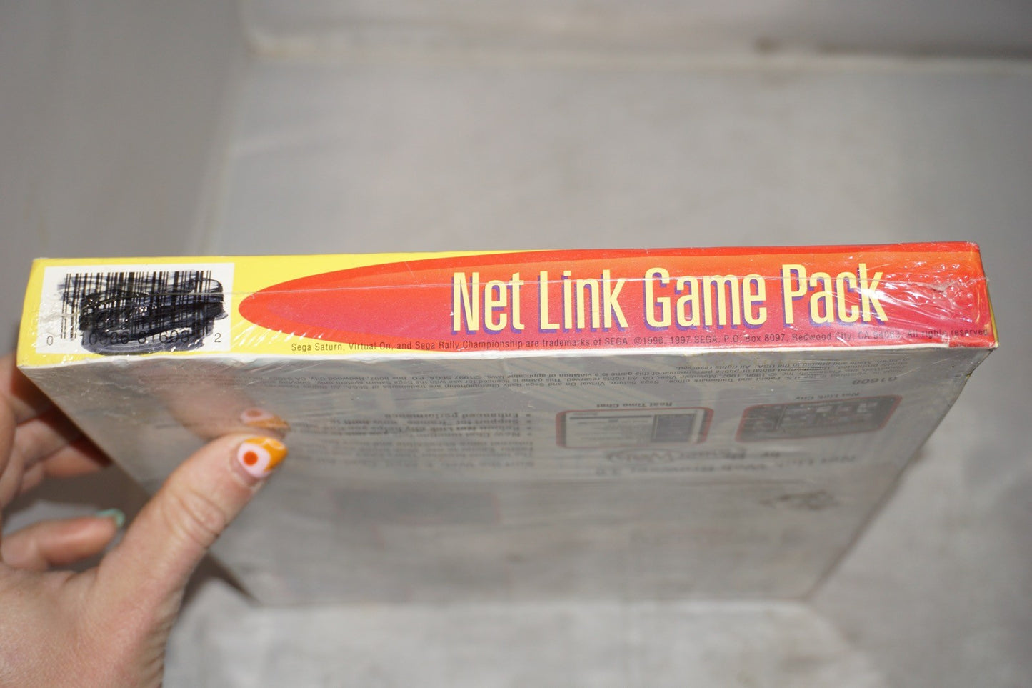 Netlink Game Pack (Sega Saturn) NEW Sealed Virtual On Sega Rally