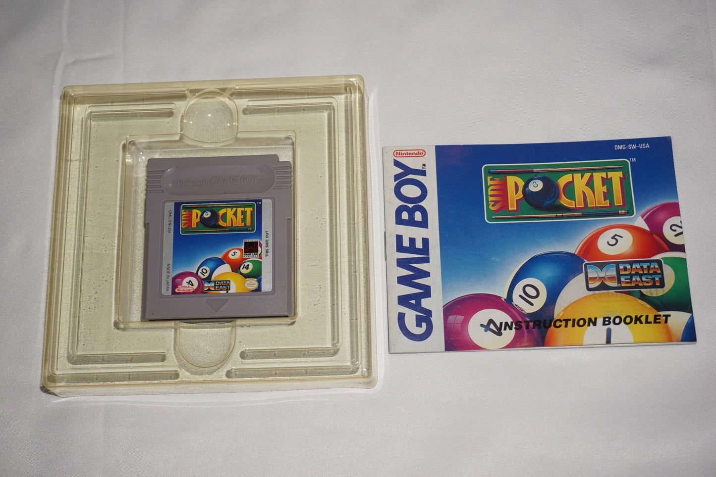 Side Pocket (Nintendo Game Boy Gameboy) Complete in Box CIB