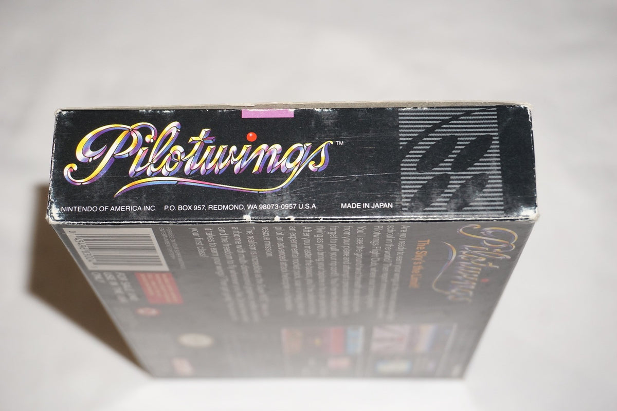 Pilotwings Pilot Wings (Super Nintendo SNES) Complete in Box CIB