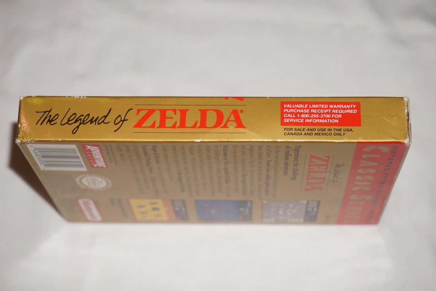 Legend of Zelda Classic Series (Nintendo NES) Complete in Box w/ Tips CIB
