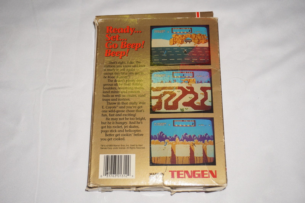 Road Runner (Nintendo NES) Complete in Box CIB