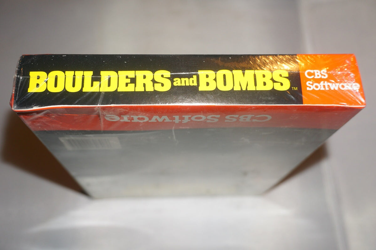 Boulders And Bombs (Atari 400/800) NEW Sealed In Box