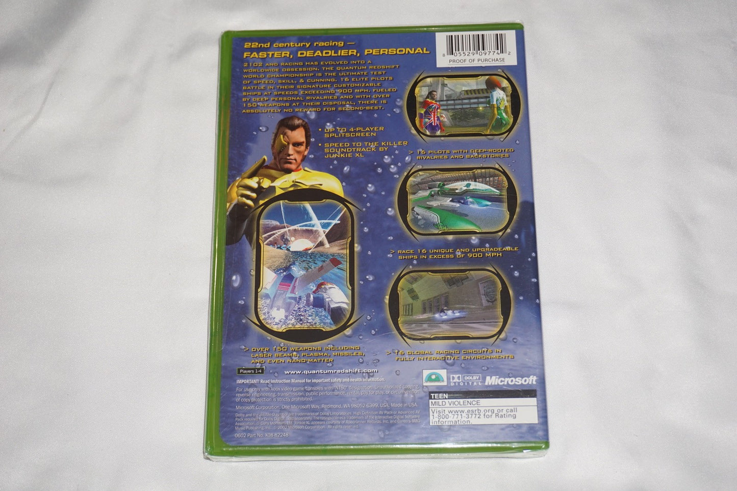 Quantum Redshift (Microsoft Xbox) NEW Sealed