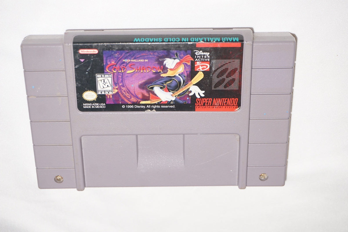 Maui Mallard in Cold Shadow (Super Nintendo SNES) Cart Only