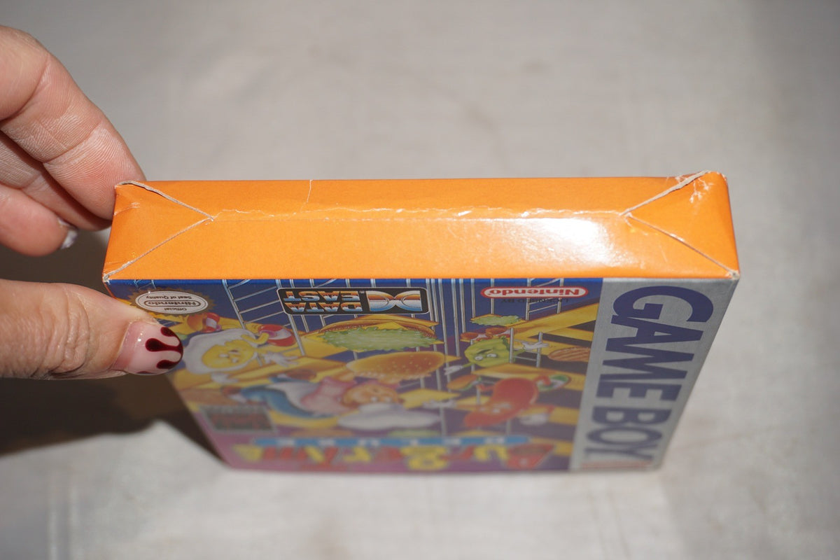 Burgertime Deluxe (Nintendo Gameboy Game Boy GB) Complete CIB