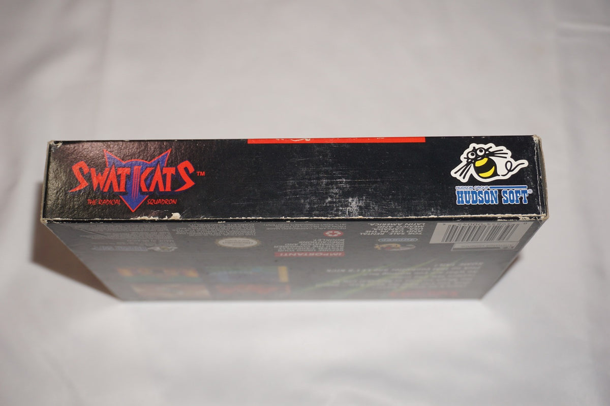 Swat Kats (Super Nintendo SNES) with Box No Manual