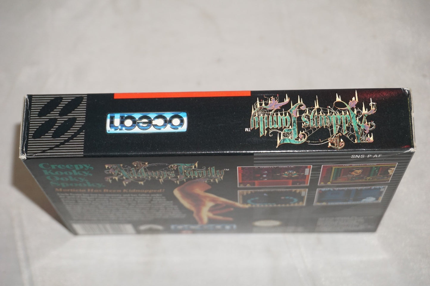 Addams Family (Super Nintendo SNES) Complete in Box CIB