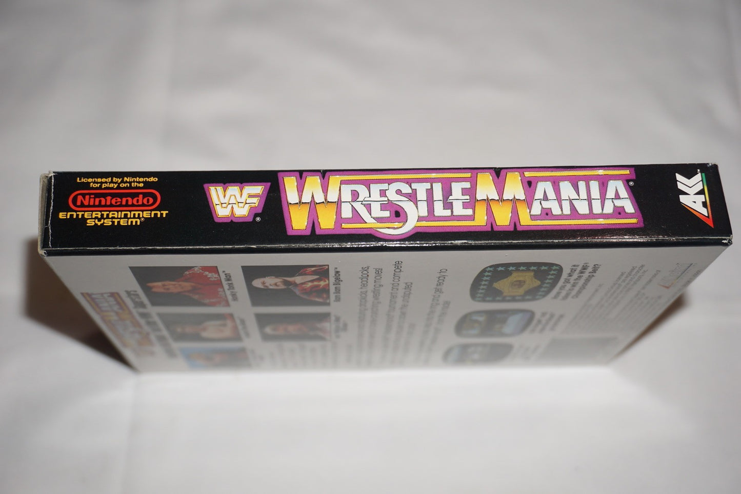 Wrestlemania WWF WWE (Nintendo NES) Complete in Box CIB