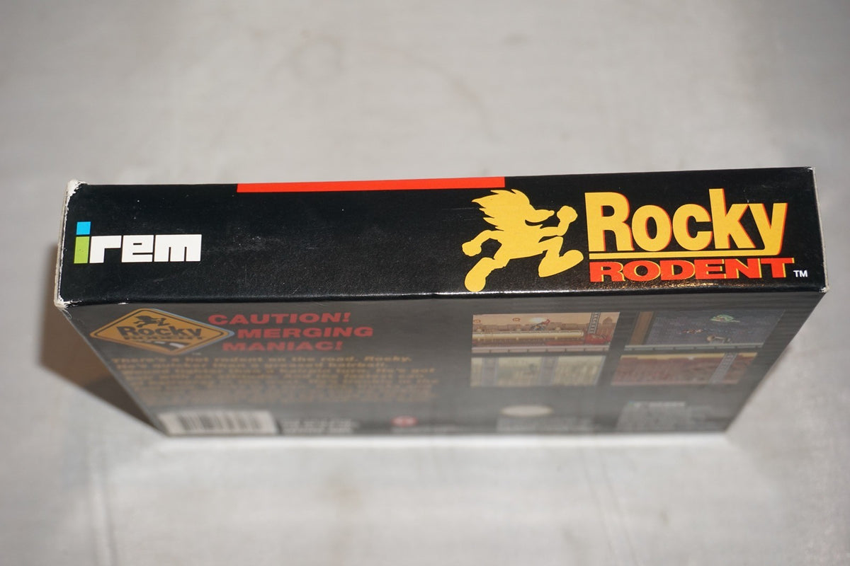 Rocky Rodent (Super Nintendo SNES) Complete in Box CIB