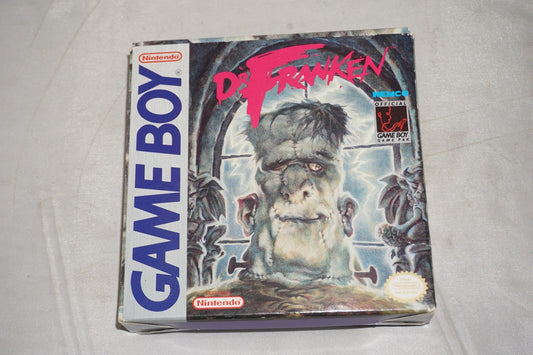 Dr Franken (Nintendo Gameboy Game Boy GB) Complete w/ Reg Card CIB Authentic