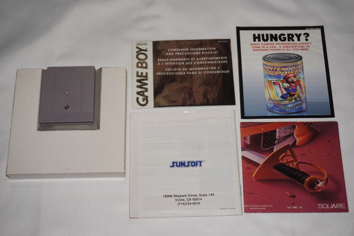 Final Fantasy Legend 1 (Nintendo Game Boy) Complete in Box w/ Poster CIB