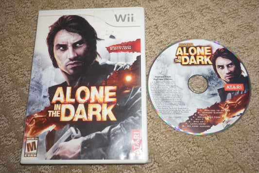 Alone In The Dark (Nintendo Wii) Complete w/ Soundtrack CD