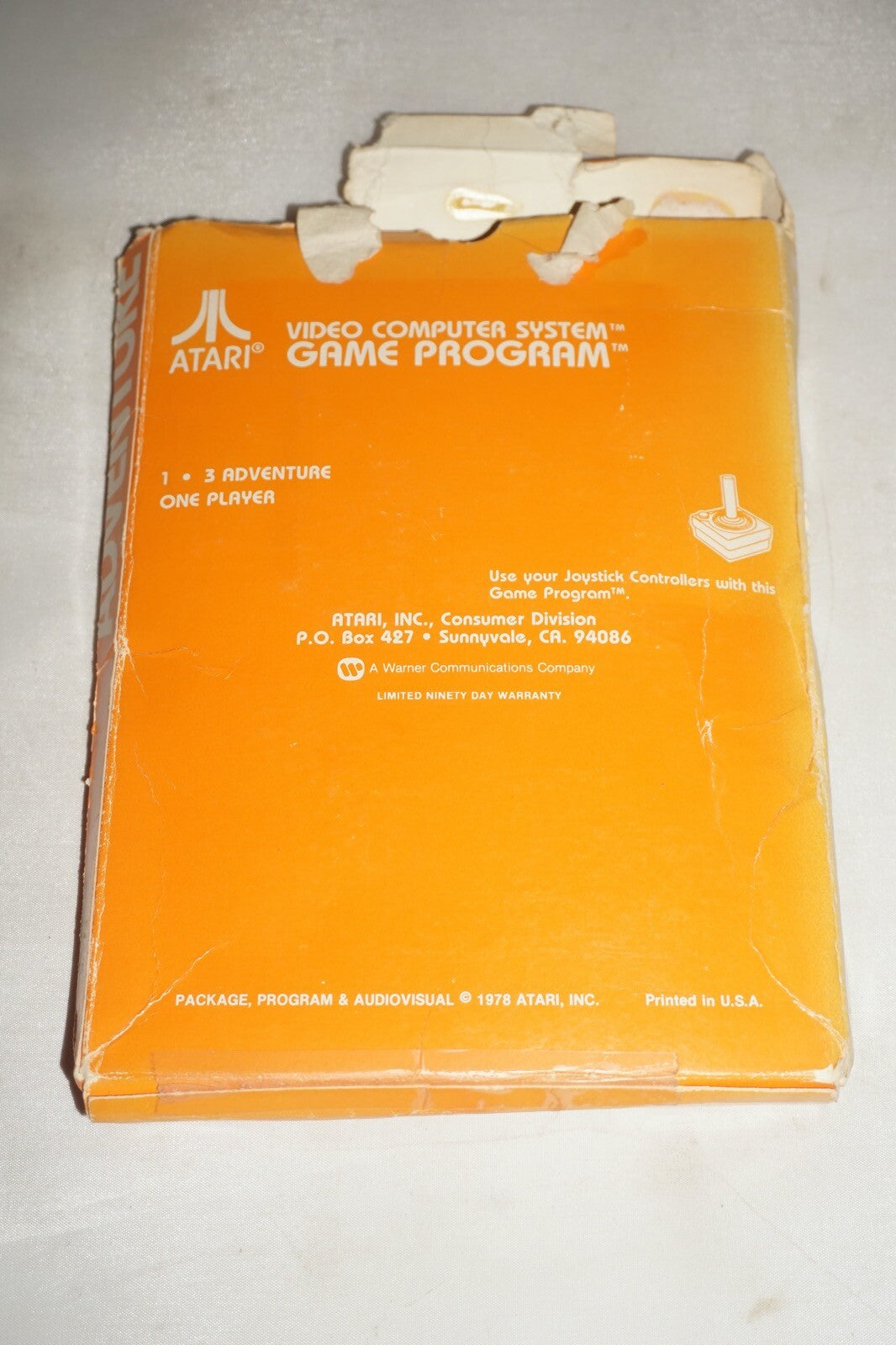 Adventure (Atari 2600) Complete In Box #2