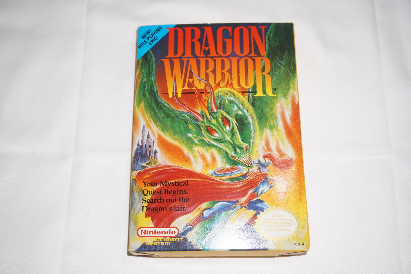 Dragon Warrior 1 (Nintendo NES) 100% Complete in Box CIB