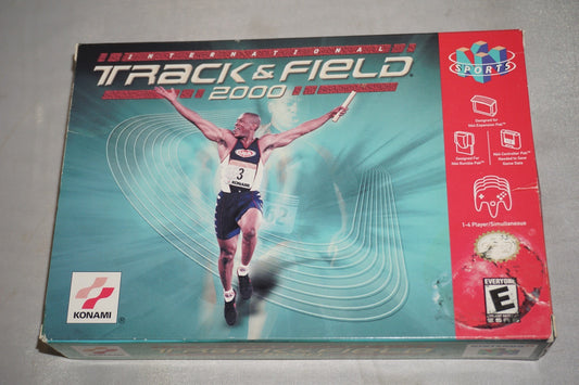 International Track & Field 2000 (Nintendo 64 N64) Complete in Box CIB