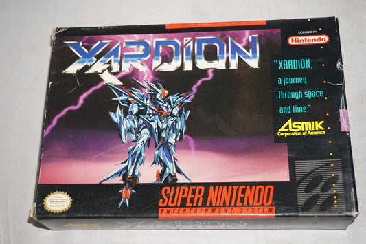 Xardion (Super Nintendo SNES) Complete in Box CIB