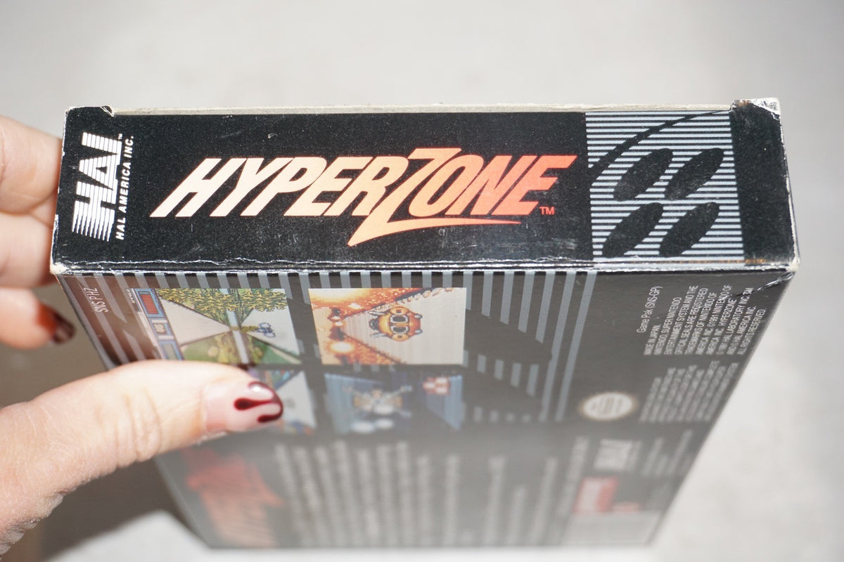 Hyperzone (Super Nintendo SNES) Complete in Box CIB