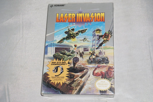 Laser Invasion (Nintendo NES) NEW Factory Sealed