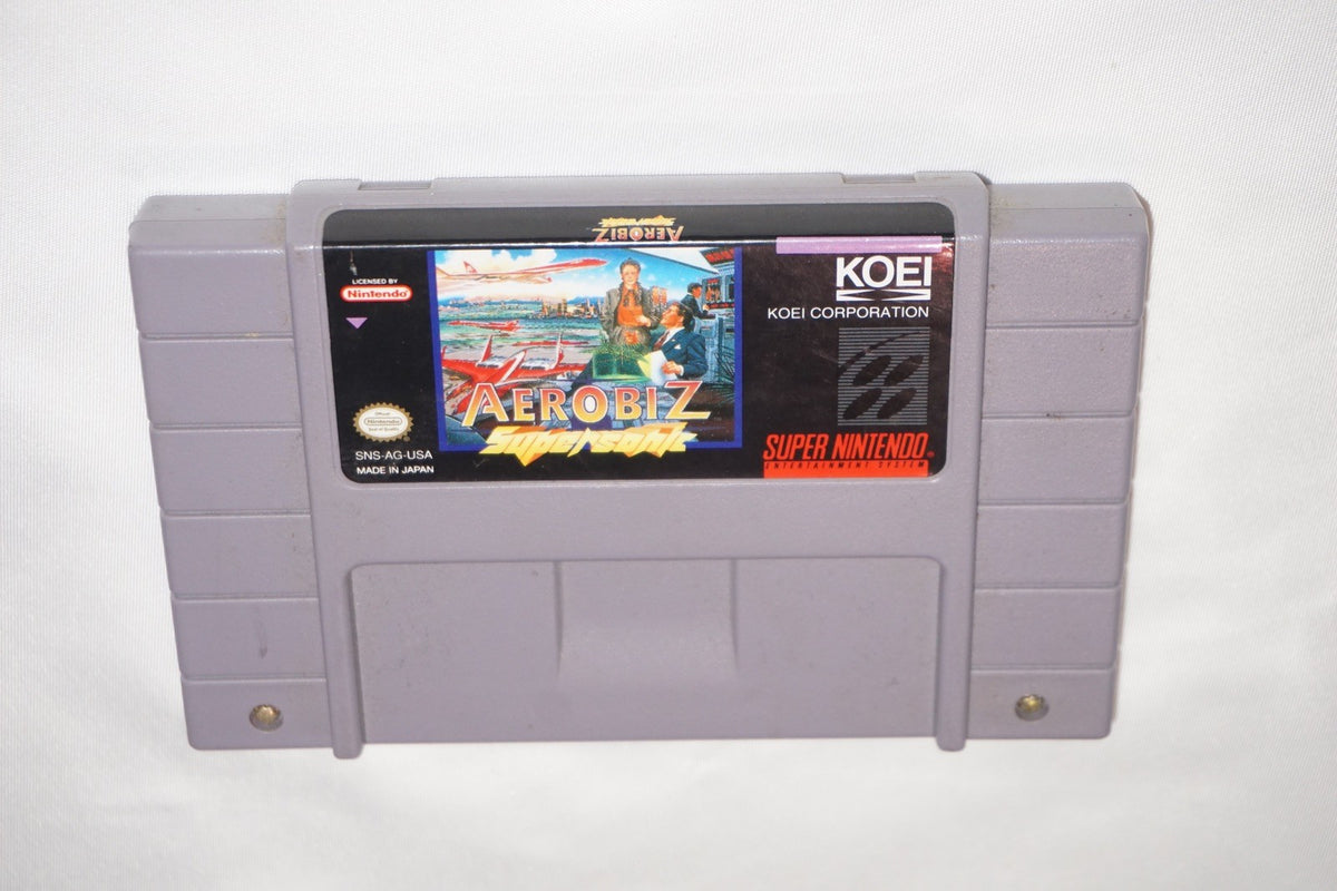 Aerobiz Supersonic (Super Nintendo SNES) Cart Only