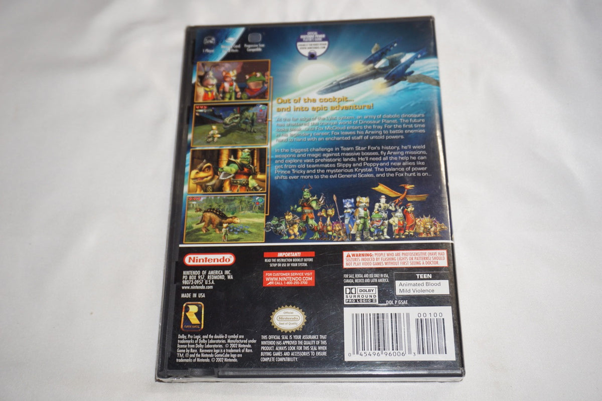 Starfox Adventures (Nintendo Gamecube) NEW Sealed