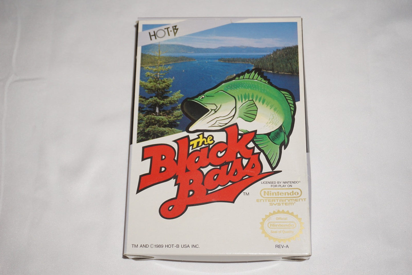 Black Bass (Nintendo NES) Complete in Box CIB