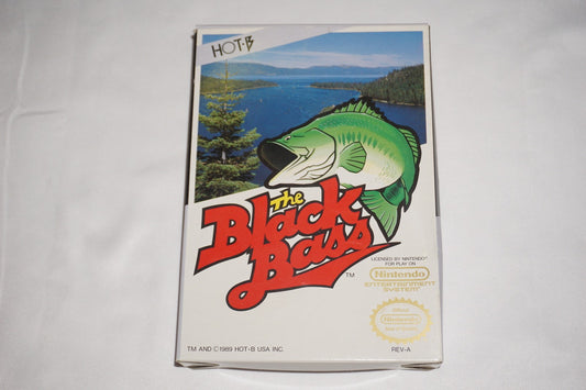 Black Bass (Nintendo NES) Complete in Box CIB