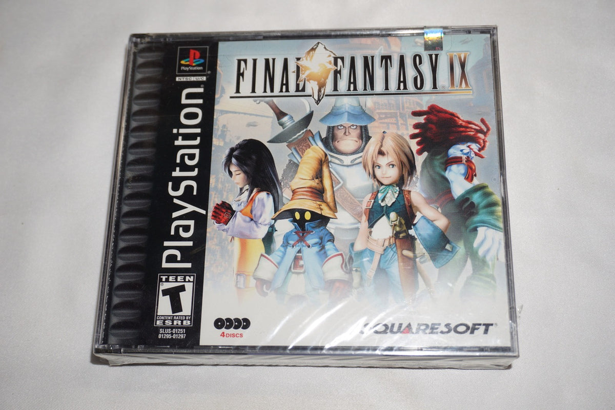 Final Fantasy IX 9 Original Black (Sony Playstation 1 ps1) NEW Sealed