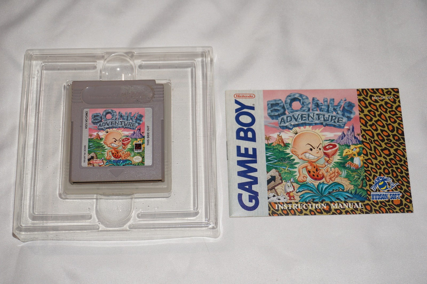 Bonk’s Adventure (Nintendo Game Boy Game Boy) Complete in Box CIB