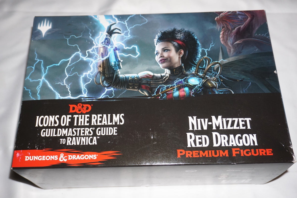 Niv-Mizzet Red Dragon Icons of The Realms Guildmasters' Guide to Ravnica D&D NEW