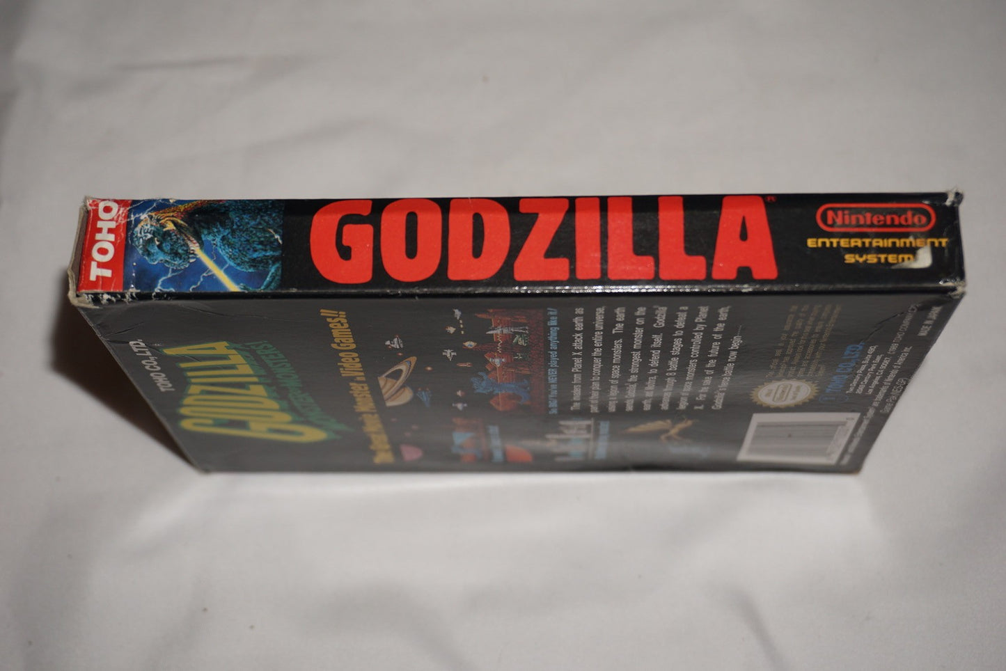 Godzilla: Monster of Monsters (Nintendo NES) Complete in Box CIB