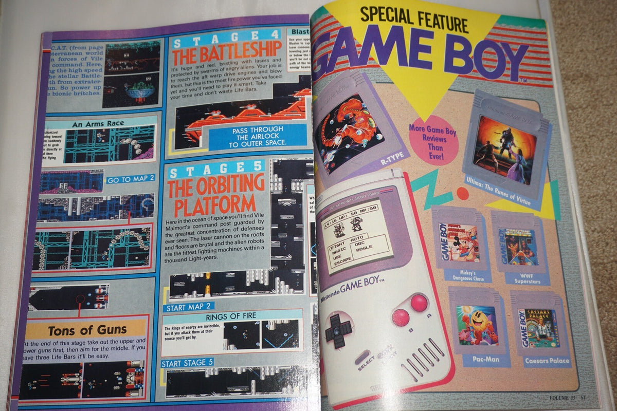 Nintendo Power Vol 23 Power Blade Magazine #1 Poster