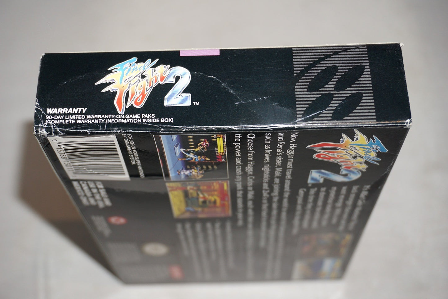 Final Fight 2 (Super Nintendo SNES) Complete in Box CIB