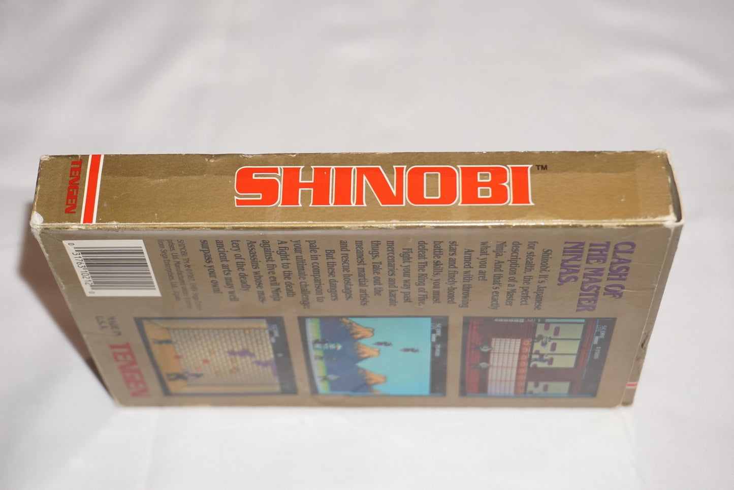 Shinobi (Nintendo NES) Complete in Box CIB