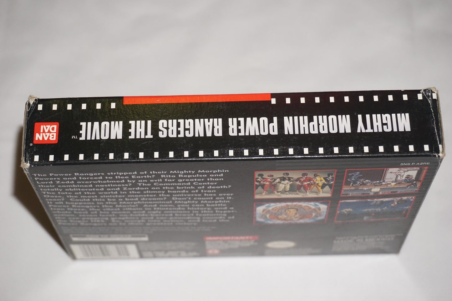 Mighty Morphin Power Rangers: Movie (Super Nintendo SNES) Complete in Box CIB
