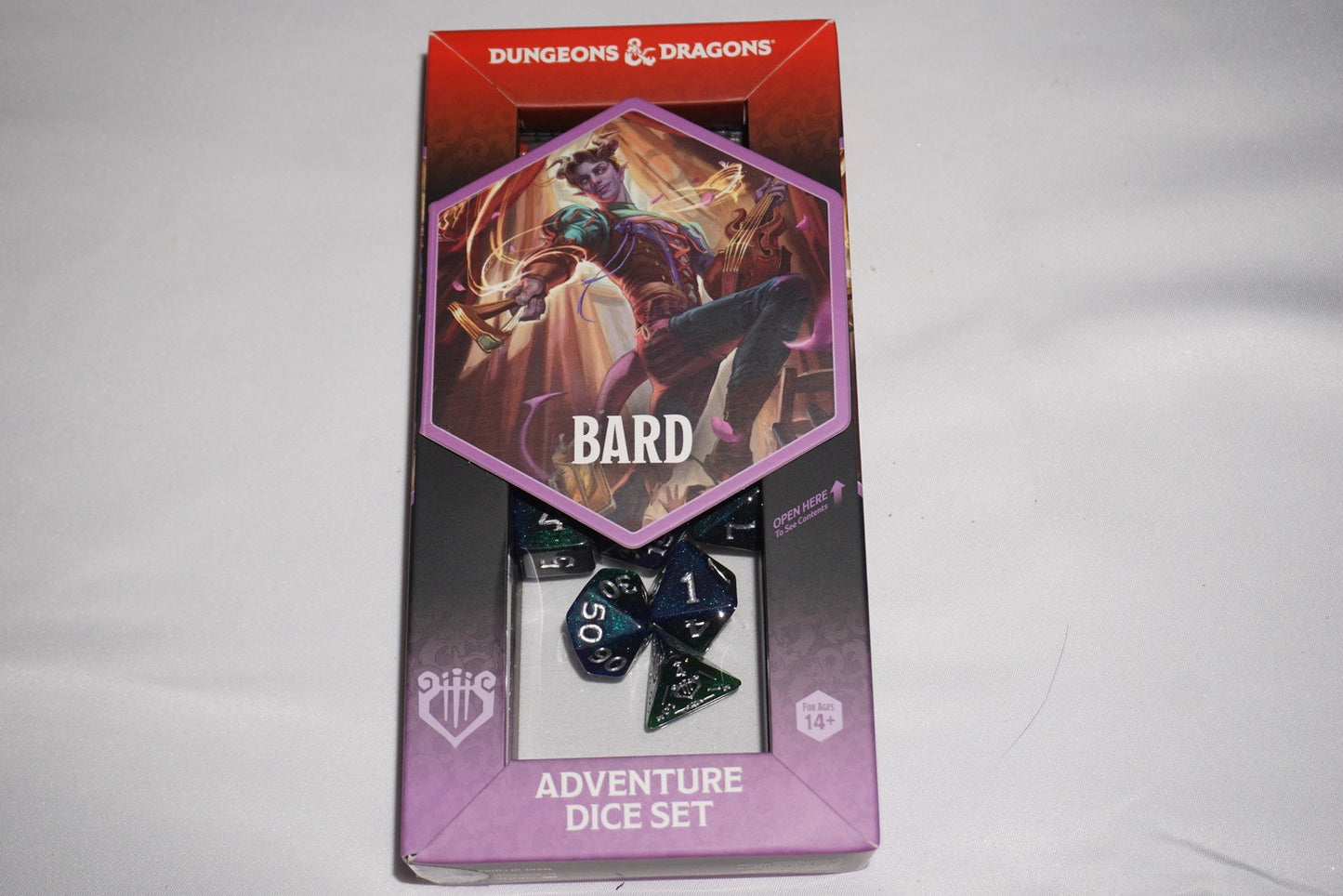 Bard Adventure Dice Set D&D Dungeons & Dragons NEW
