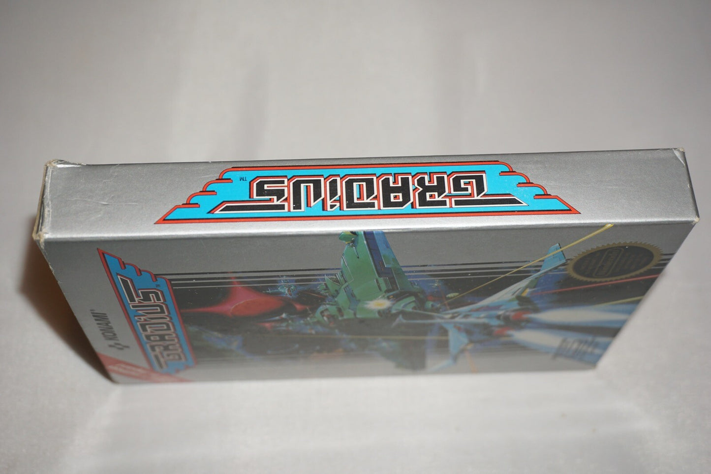 Gradius HANGTAB (Nintendo NES) Complete in Box CIB