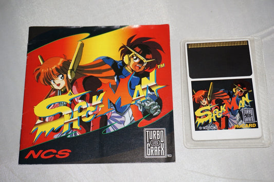 Shockman (Turbo Grafx 16 tg16) with Manual Turbografx