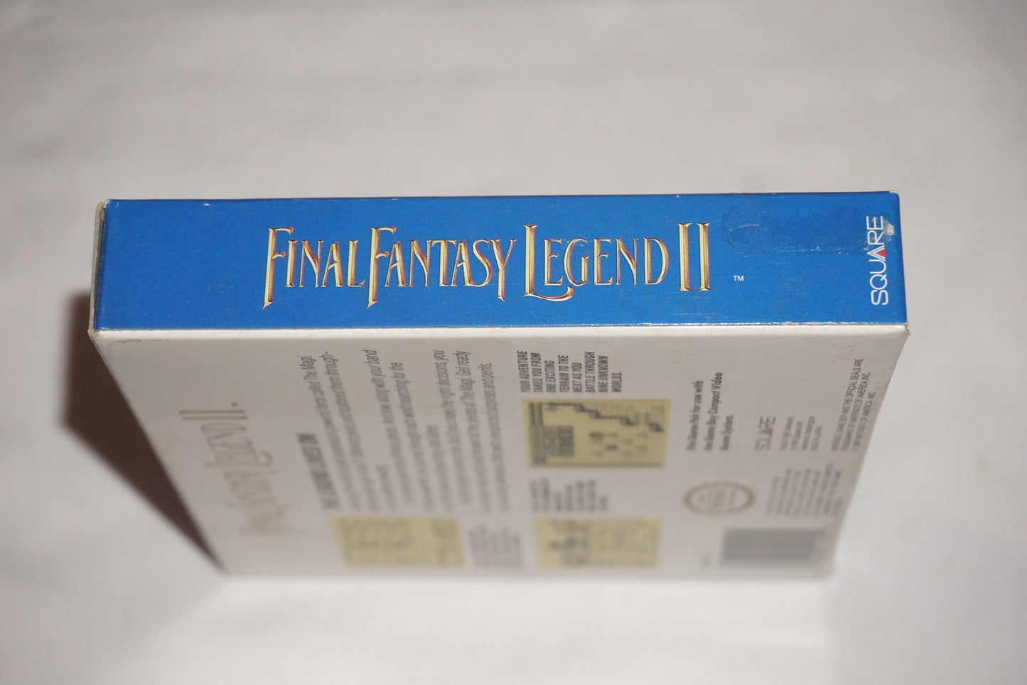 Final Fantasy Legend II 2 (Nintendo Game Boy Gameboy) Complete w/ Chart CIB