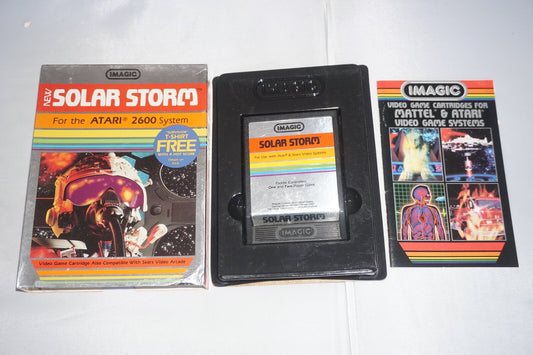 Solar Storm (Atari 2600) Complete In Box